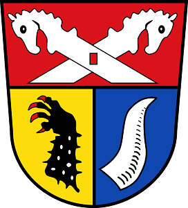 Wappen des Landkreis Nienburg/Weser.