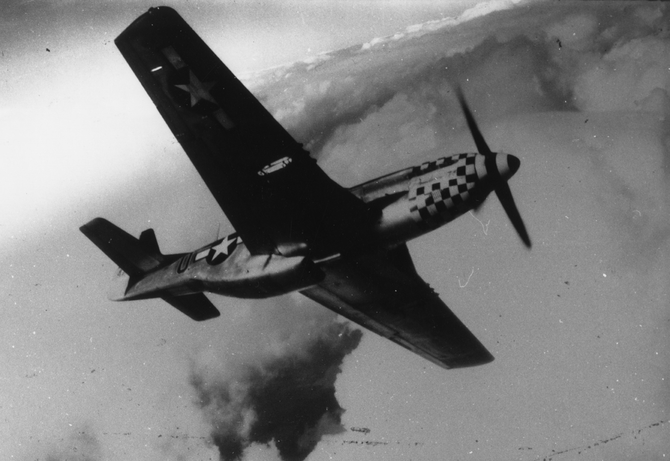 Die P-51, die Captain Tanner flog.
